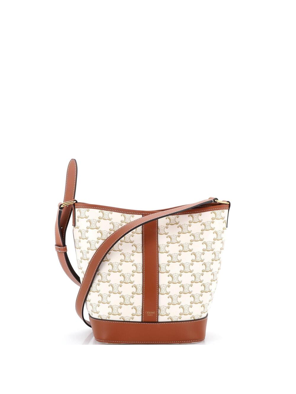 Celine Bucket Bag Triomphe Coated #236942C14B